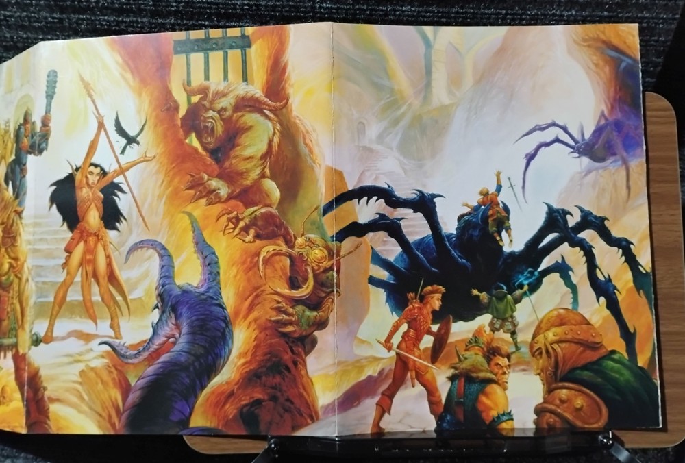 Dungeon Master’s Screen D&D 3rd Edition 2000 Complete w/ Inserts