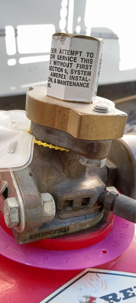 Amerex Model VH25ABC Vehicle Fire Suppression System