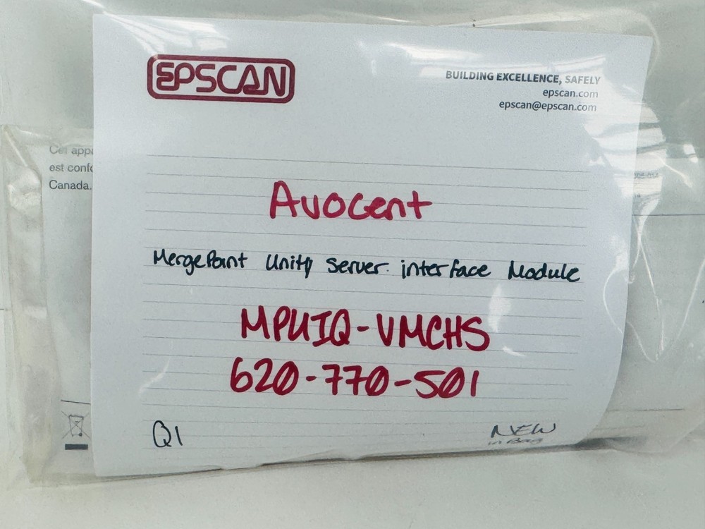 Avocent MPUIQ-VMCHS MergePoint Unity Server Interface Module 620-770-501