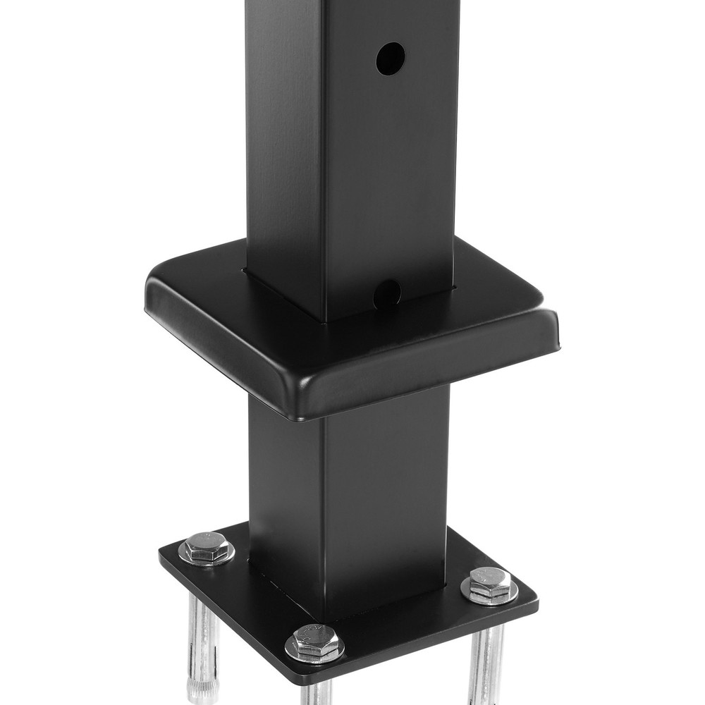 Cable Railing Post, 42x2x2 Inch Level Deck Stair Posts, 1-Pack Stainless Steel