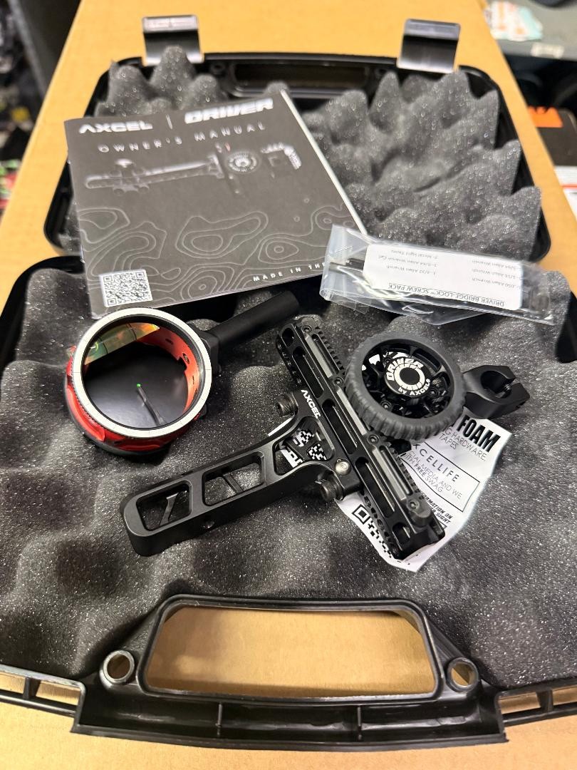 NEW Axcel Driver AVX-41  SINGLE 1 PIN .019 Pin Sight RH MATHEWS Bridge Lock