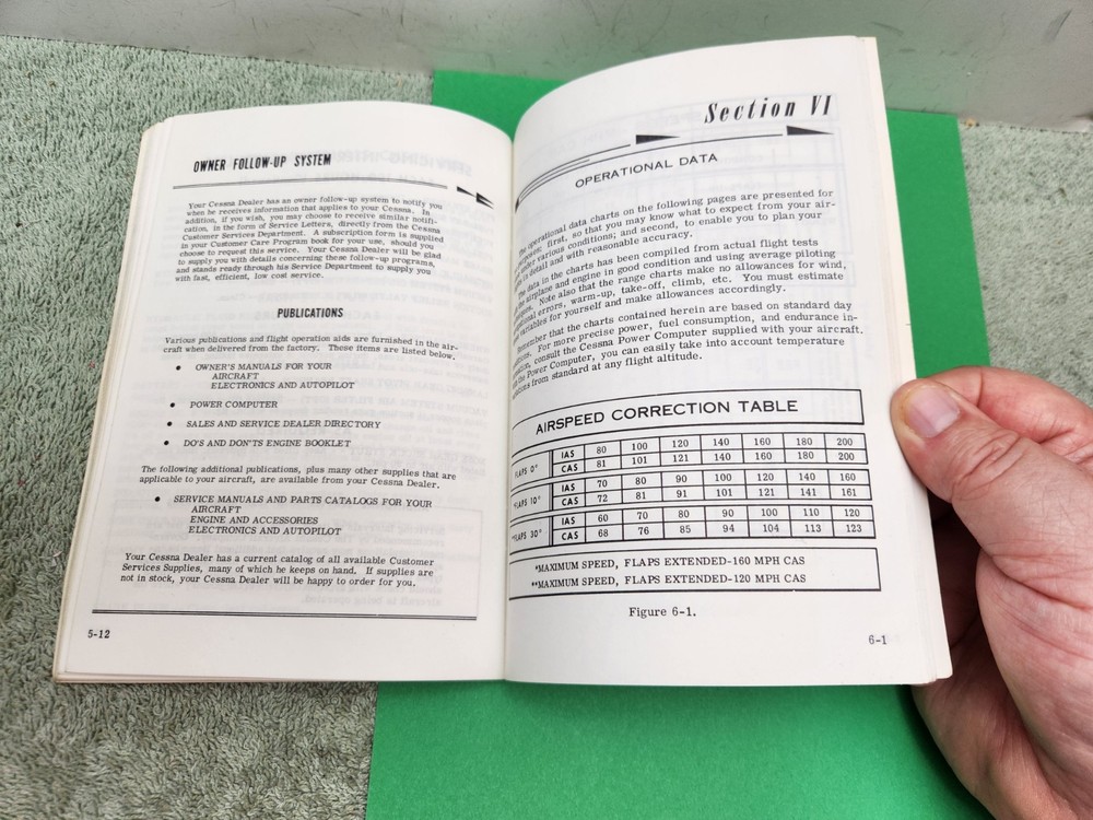 1973 Cessna Centurion Owner's Manual