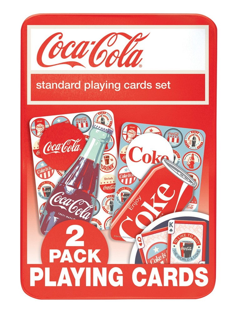 MasterPieces - Coca-Cola Playing Cards 2-Pack