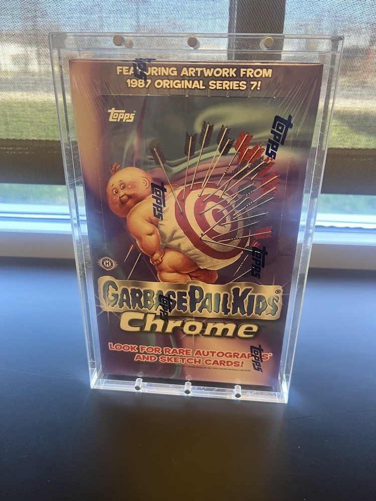 Acrylic Display Case Stackable FITS 2024 Garbage Pail Kids Chrome 7 Hobby Box
