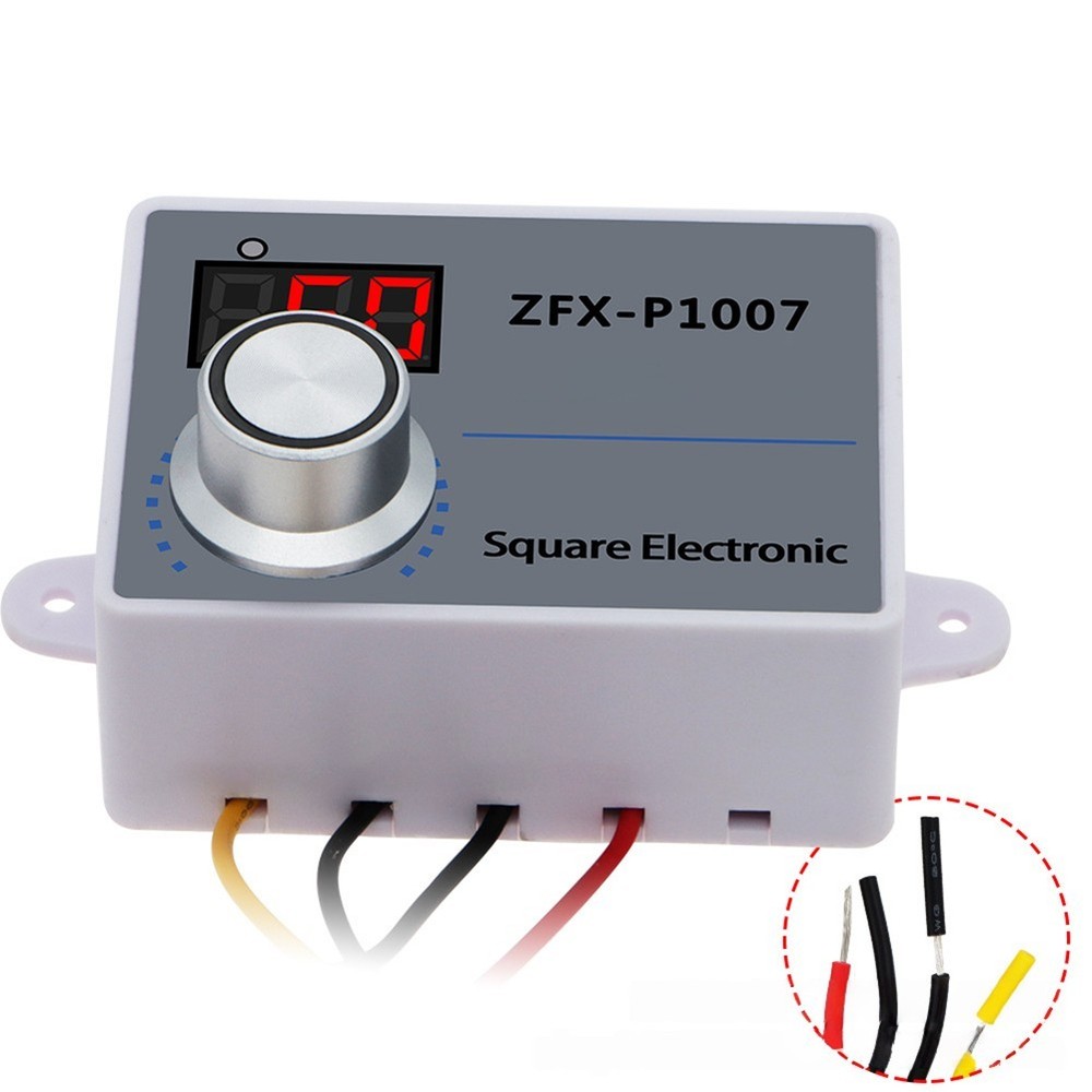 Adjustable Fan Switch Speed Controller Digital Display And Motor Speed Reducer