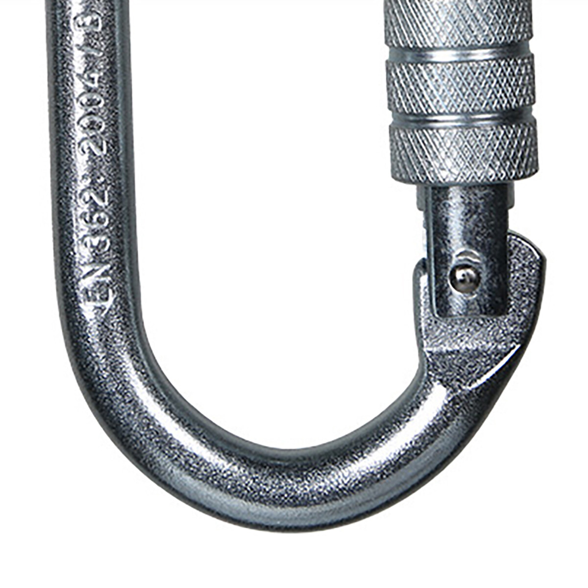 5 Pack Stainless Steel Screw Locking Carabiner Clip 25KN Heavy Duty Springs Hook