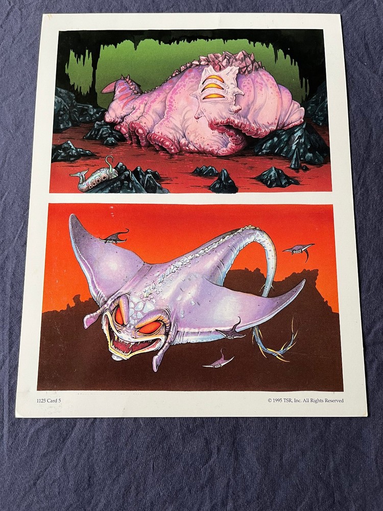 Advanced Dungeons and Dragons 2E Night Below An Underdark Campaign - Incomplete