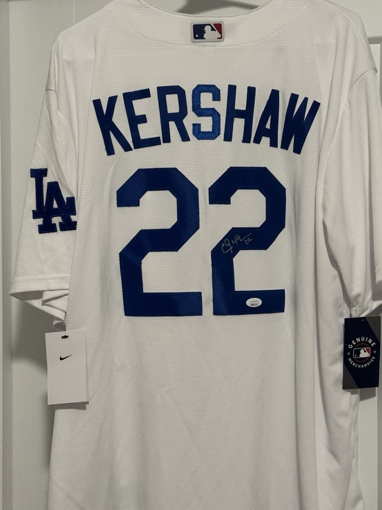 Clayton Kershaw Signed Authentic Nike Jersey
