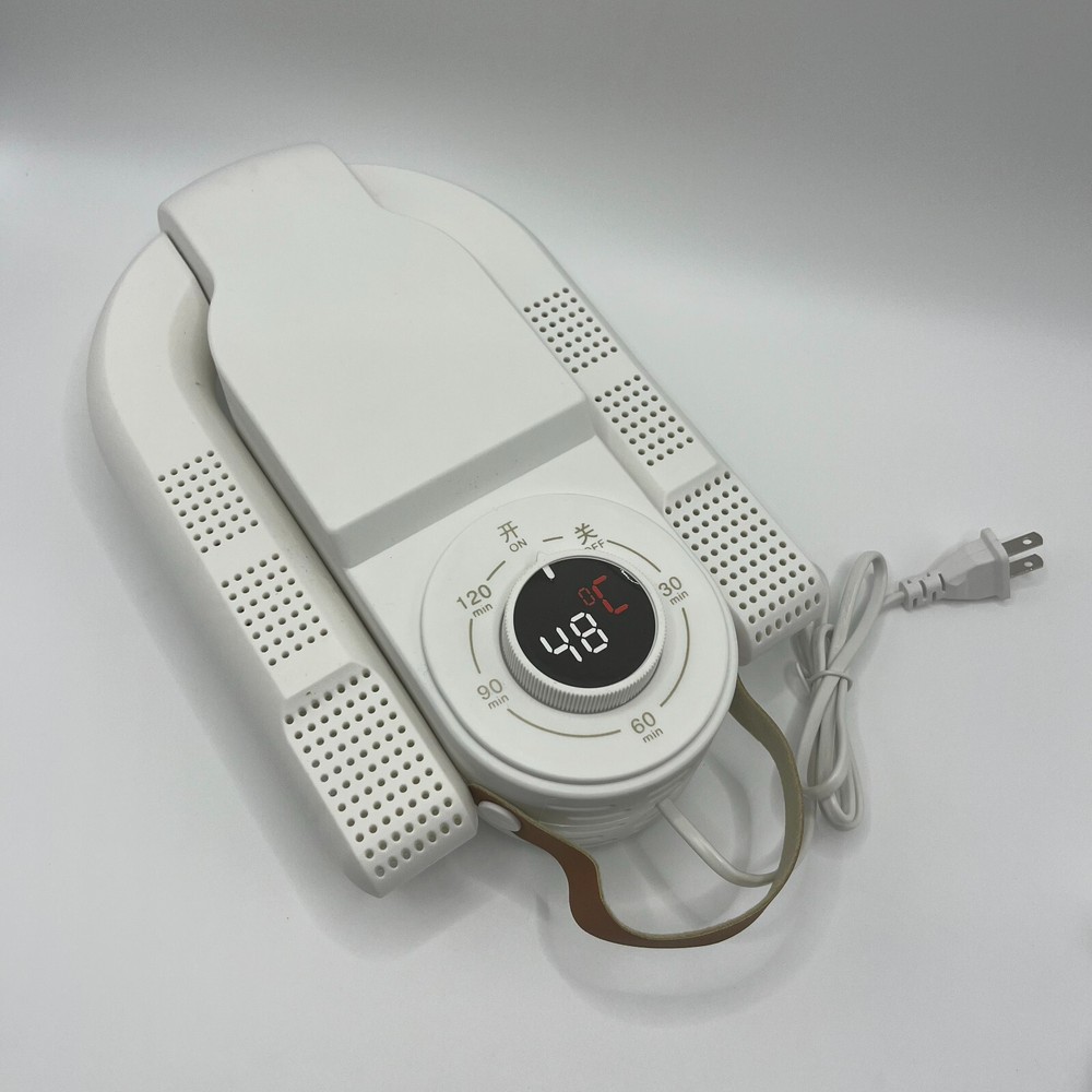 Portable Shoe Dryer Boot Warmer Folding Design & Timer & Adjustable Rack US
