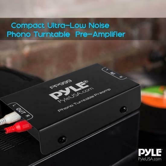 PYLE PRO PP999 Phono Turntable Pre-Amplifier