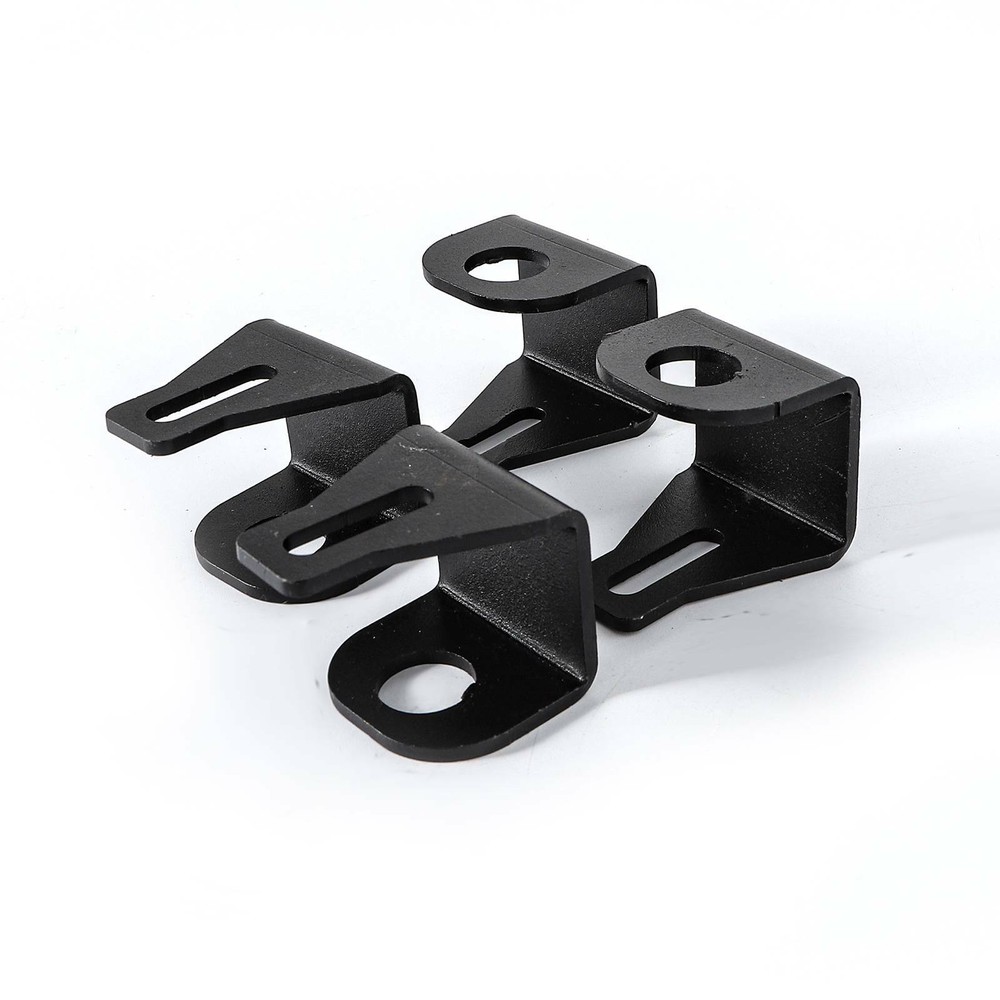 Hard Saddlebag Conversion Brackets Kit For Harley Dyna Models FLH Fat Bob FXDF