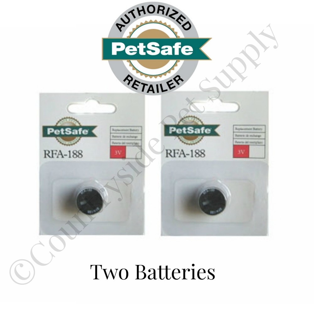 PetSafe 3 Volt Module RFA-188 Replacement Battery - 2 BATTERIES