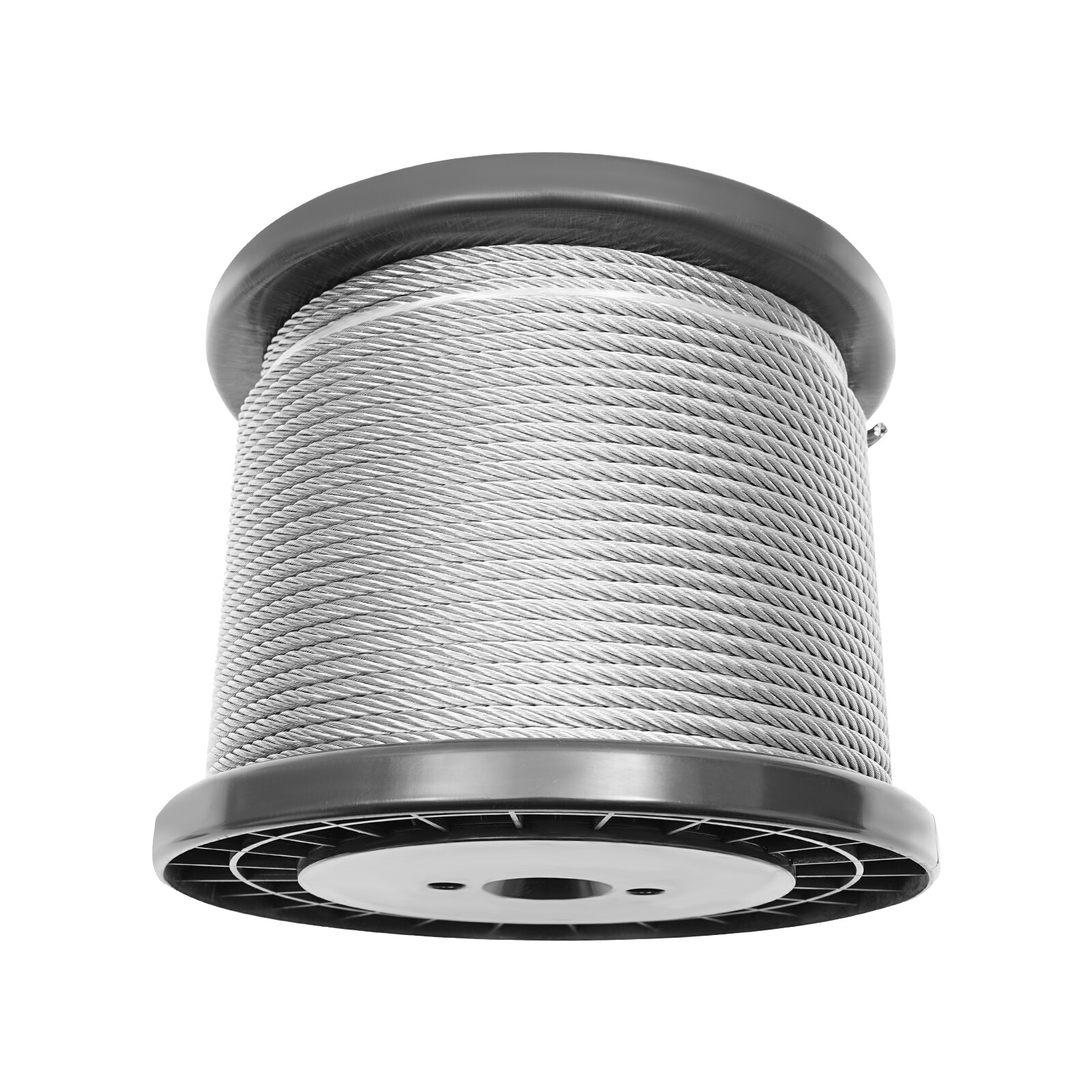 1/4 inch Stainless Steel Cable 300FT T304 7x19 Steel Wire Rope Aircraft Cable