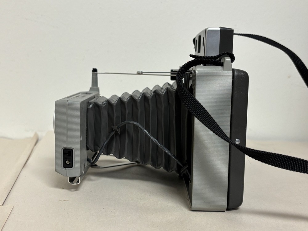 Polaroid Land Camera Model 340 W/ Flash, Flashbulbs, and Boxes