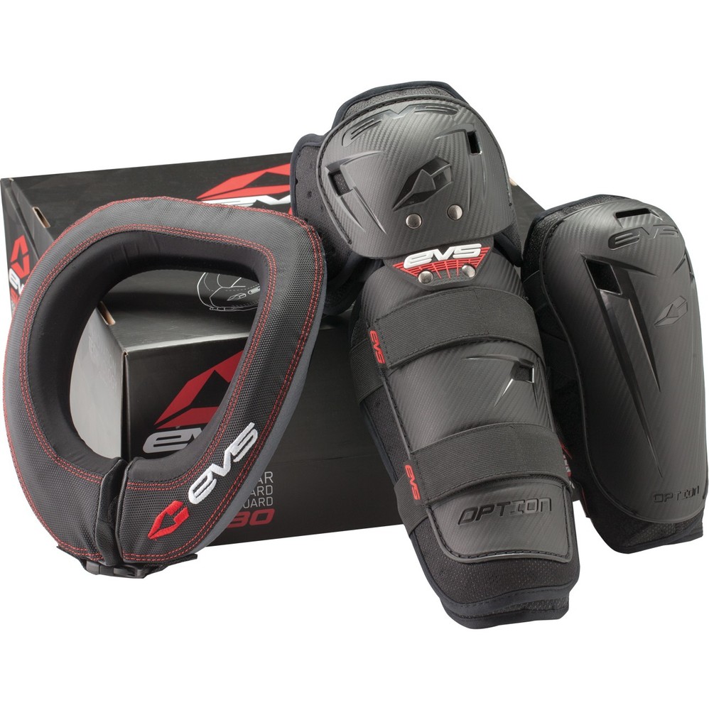 EVS Slam Protection Mini Combo Kit Black