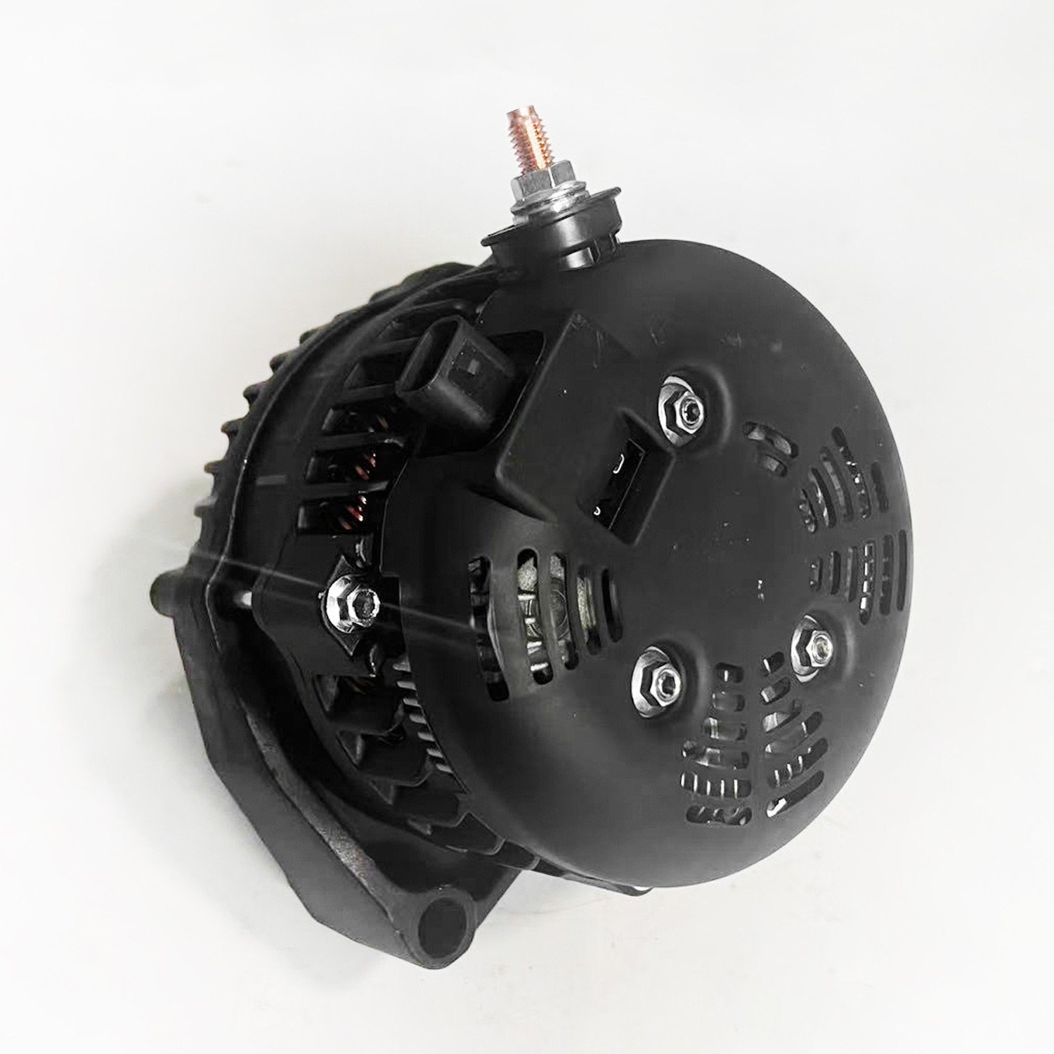 For GMC Yukon Chevy Tahoe Cadillac Hummer H2 350A High Output Black Alternator