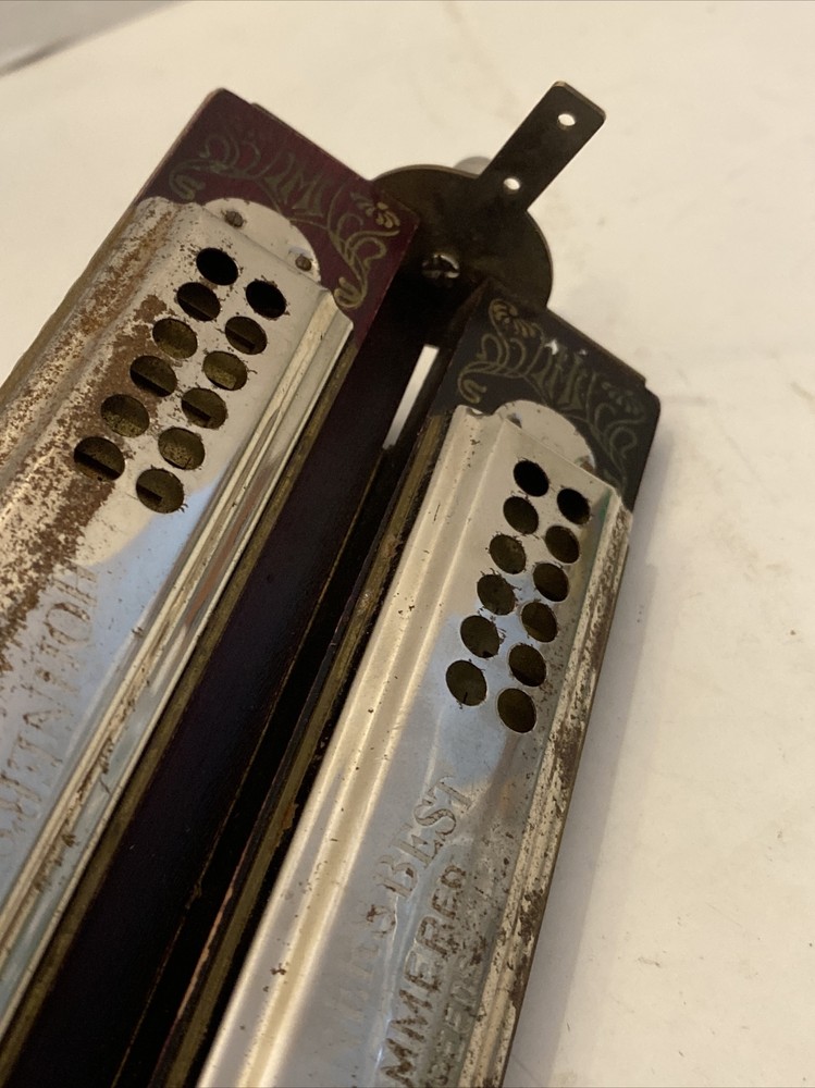 Hohner Paddle Wheel 4-In-1 Harmonica / Harp CFG *Rare* Missing D