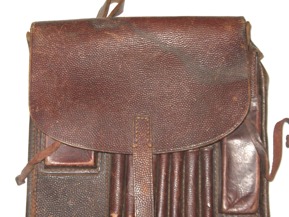 WW 11 War German Map Case Makers Name Printed Extra Nice Original Condition