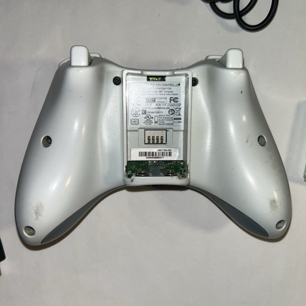 OEM Xbox 360 S AC Adapter, Kinect Sensor Bar, Controller, Nyko Battery, Cable