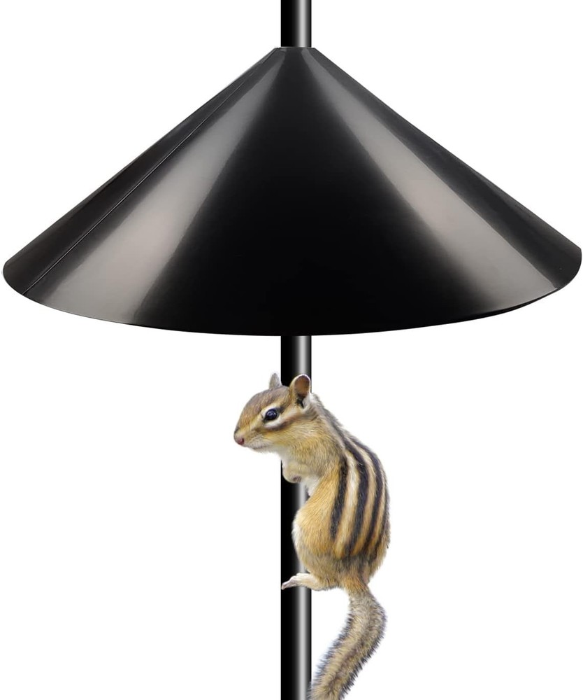 Ultimate 19-Inch Squirrel Stopper: Easy Clean & Rust Resistant Bird Feeder Guard
