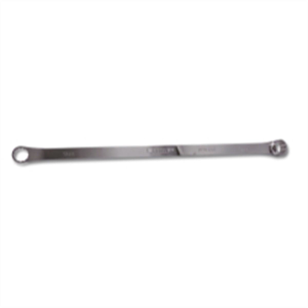 VIM Tools Drain Plug Wrench, Extra Long, Offset Box Heads 13 mm X 15 mm