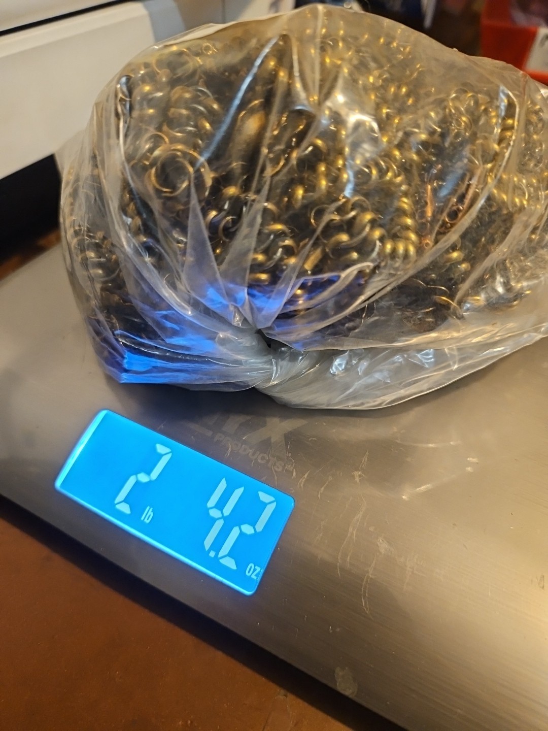 Huge Repurposing Lot Chains Pieces Vintage 60s Brass Stampings Findings Jewelry