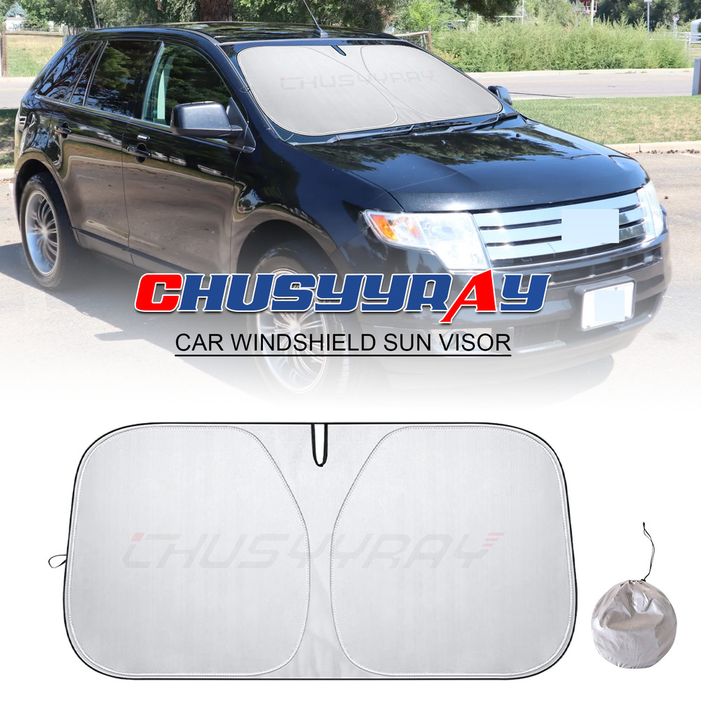Car Windshield Sun Shade Foldable Shield Cover Visor For Ford EDGE 2010