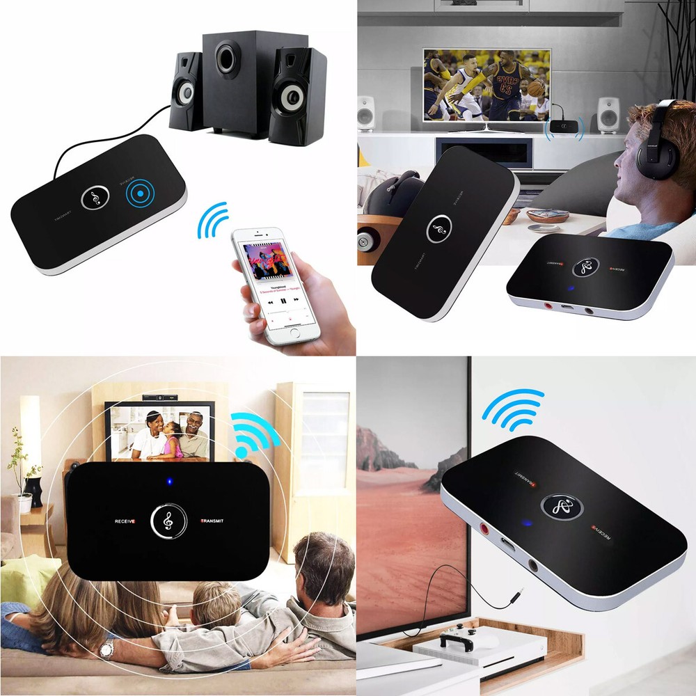 5.0 Bluetooth Wireless Car FM Transmitter AUX Receiver Adapter USB Charger