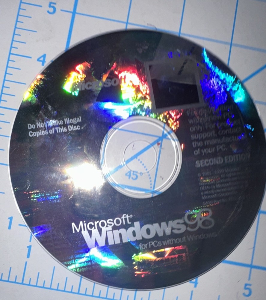 Microsoft Windows 98 Starts Here/Second Edition (Disc Only) PC without Windows