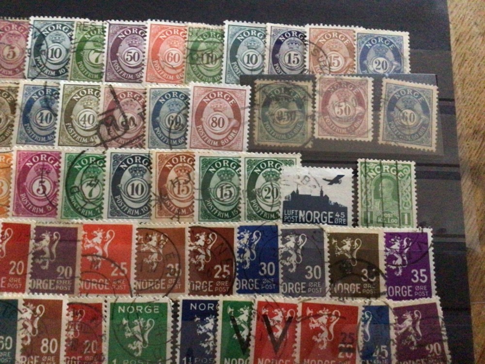 Norway mounted mint or used stamps A12405