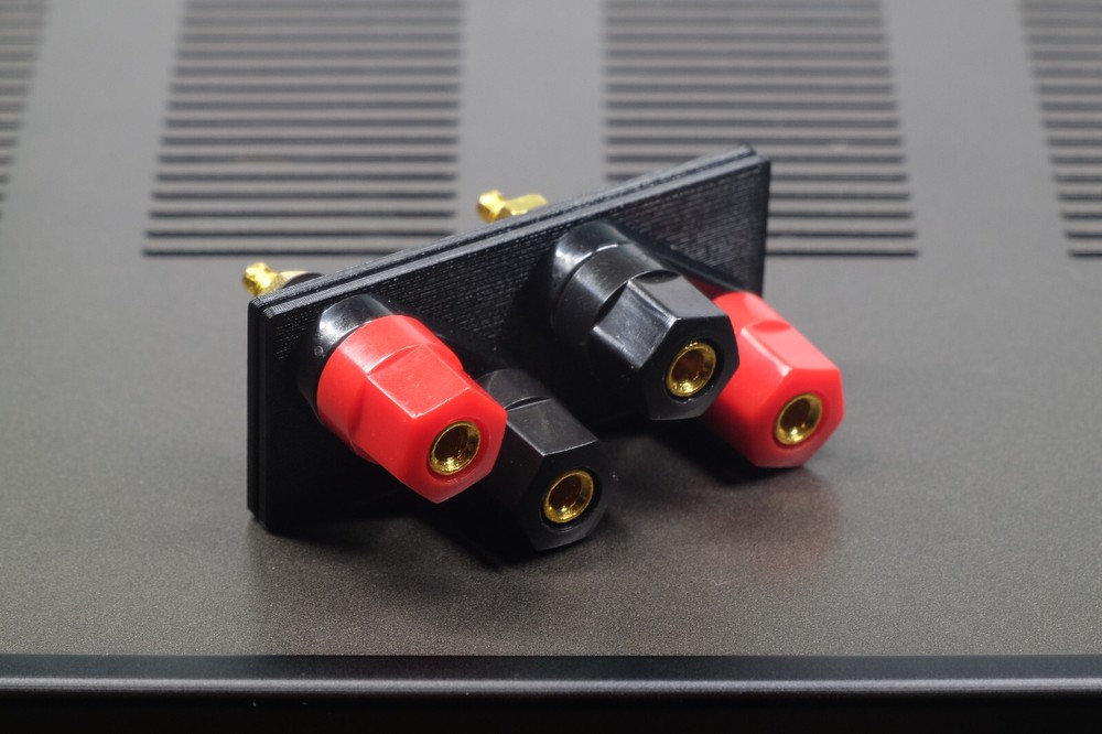 Rotel RX-604 speaker terminal upgrade kit