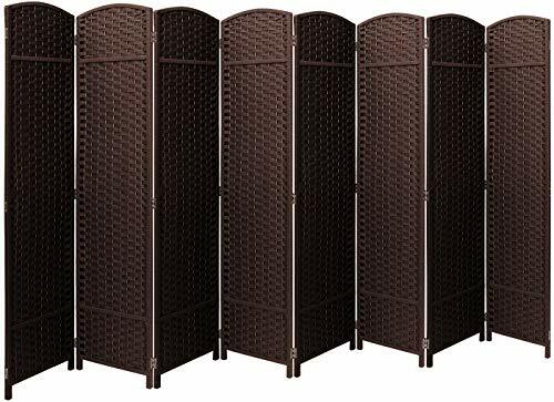 Sorbus Room Divider Privacy Screen, Extra Wide Foldable Wall Partition Panel 6ft