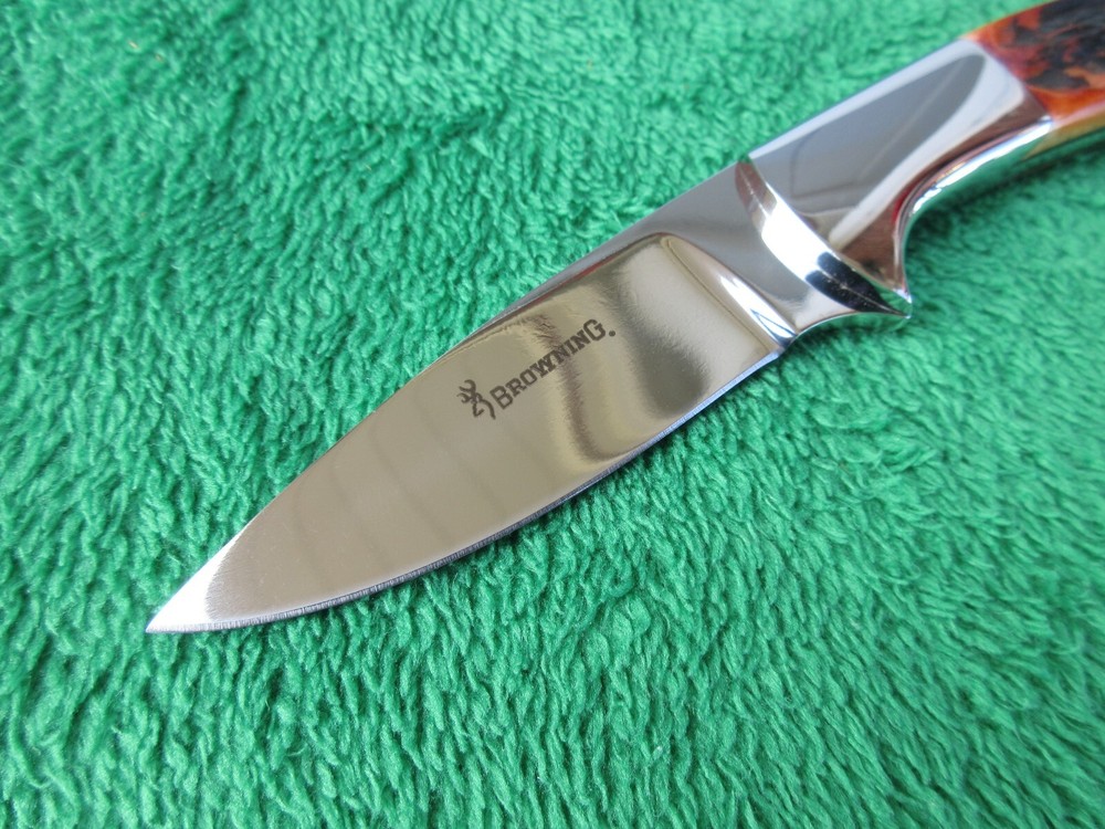 Browning Escalade Drop PT Bone Model 3220131 Fixed Blade Knife Sheath Box