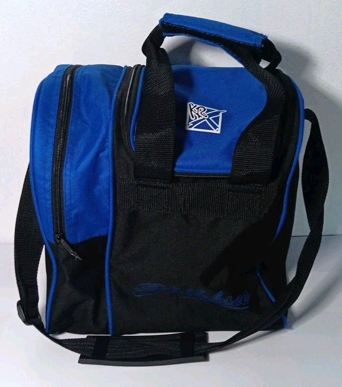 KR Strikeforce Blue Black Single Ball Bowling Bag