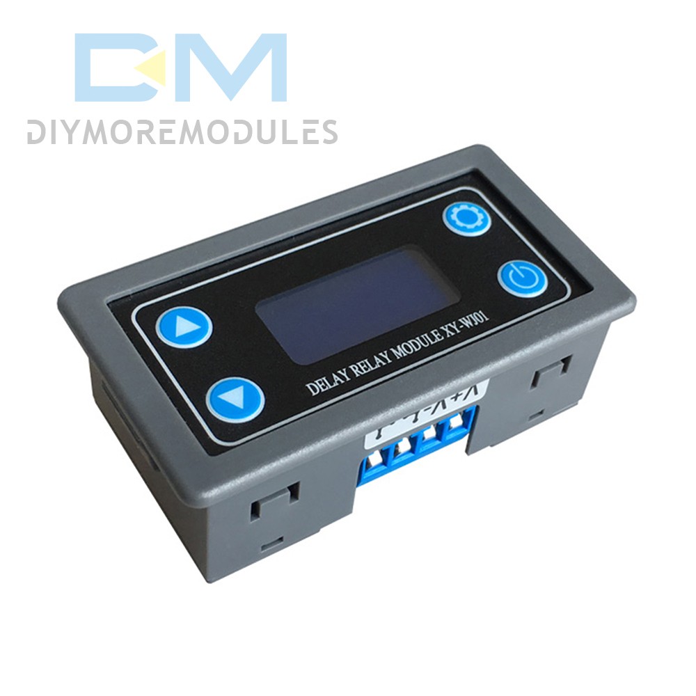 WJ01 Digital LCD Display Cycle Timing Circuit Switch 1CH Delay Relay Module