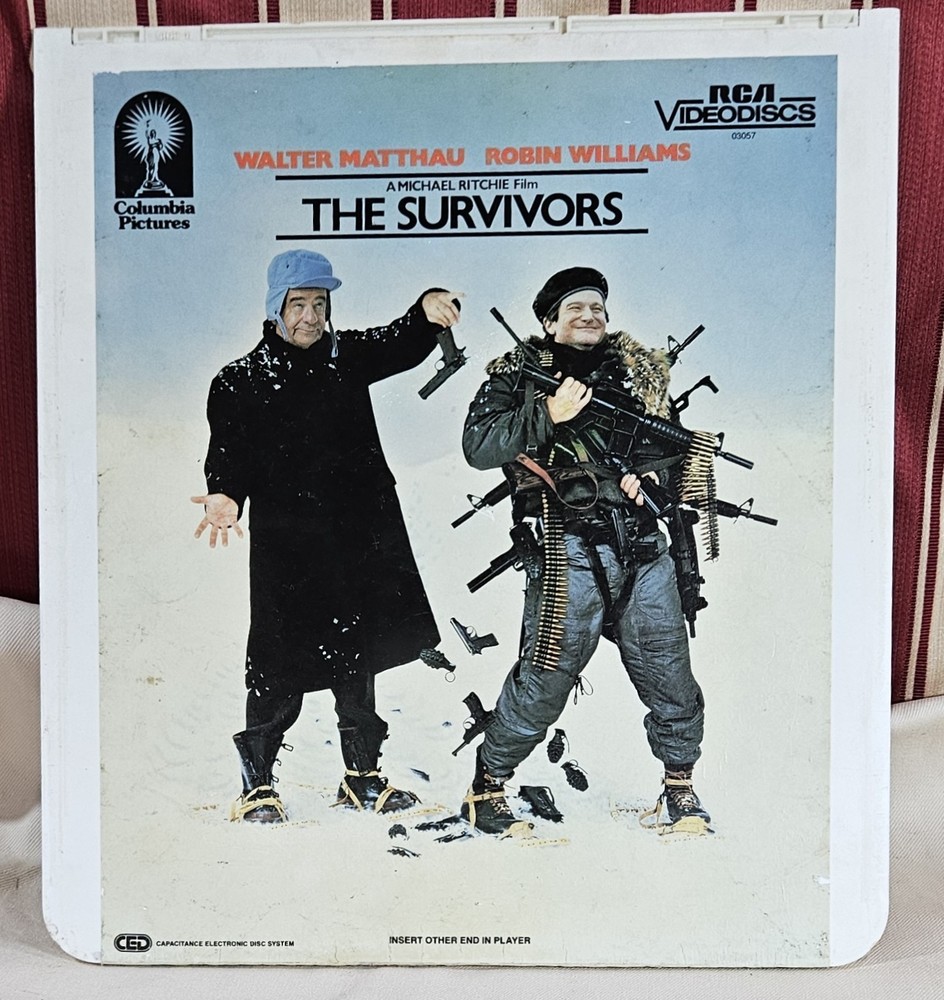 The Survivors Robin Williams Laser Disc