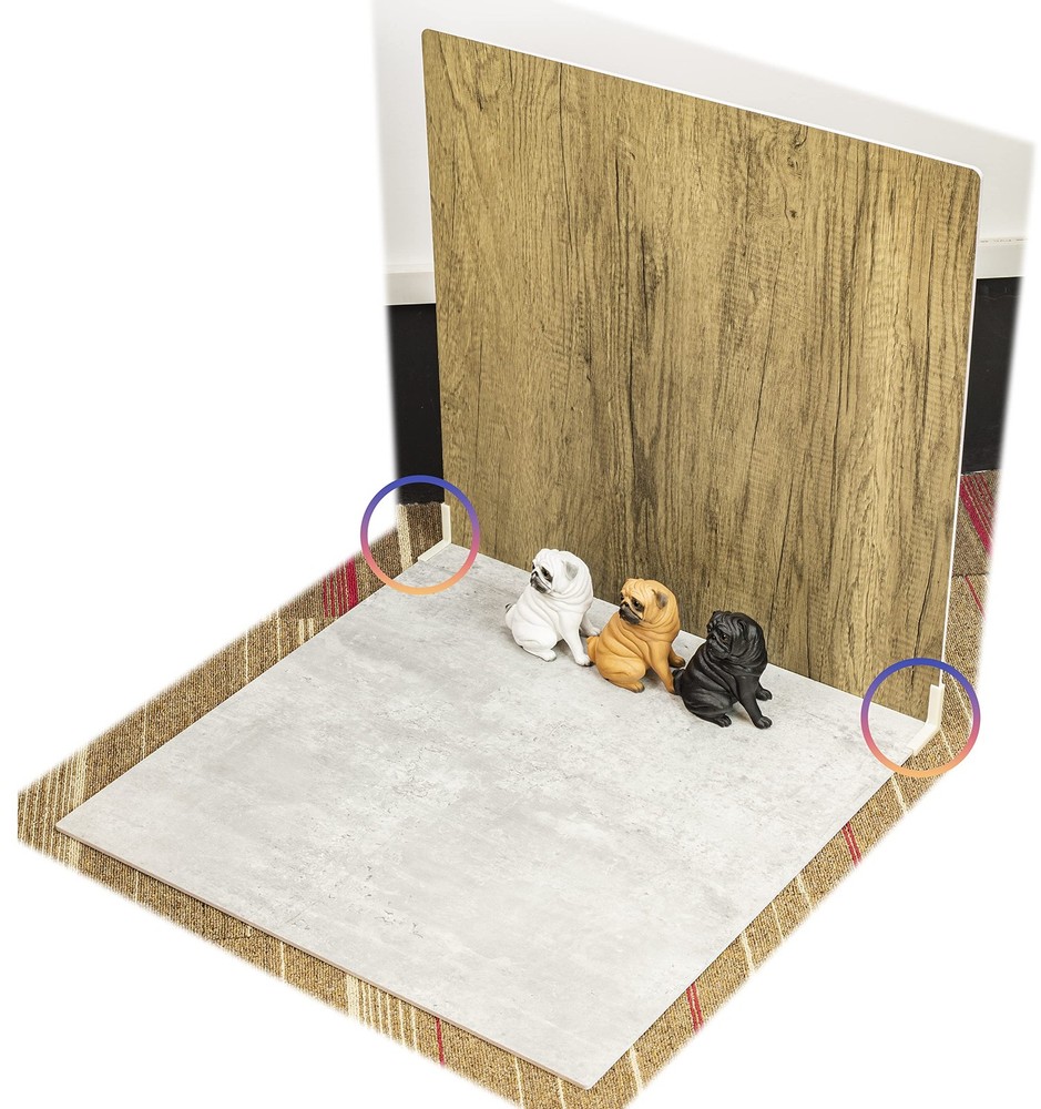 Adjustable Universal Backdrop Board Bracket Vertical L Shape Background Holde...