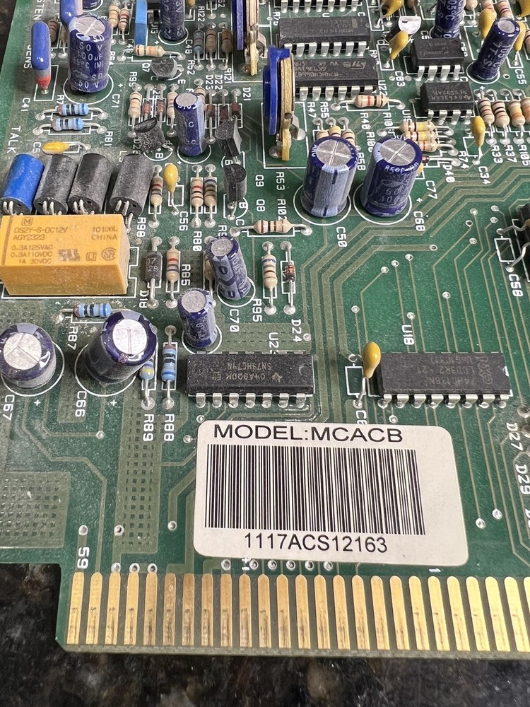 Bogen Multicom 2000 Analog Card MCACB Intercom System Used AS IS #3