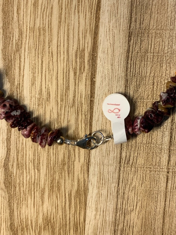 PURPLE SPINY ~ NECKLACE (18")