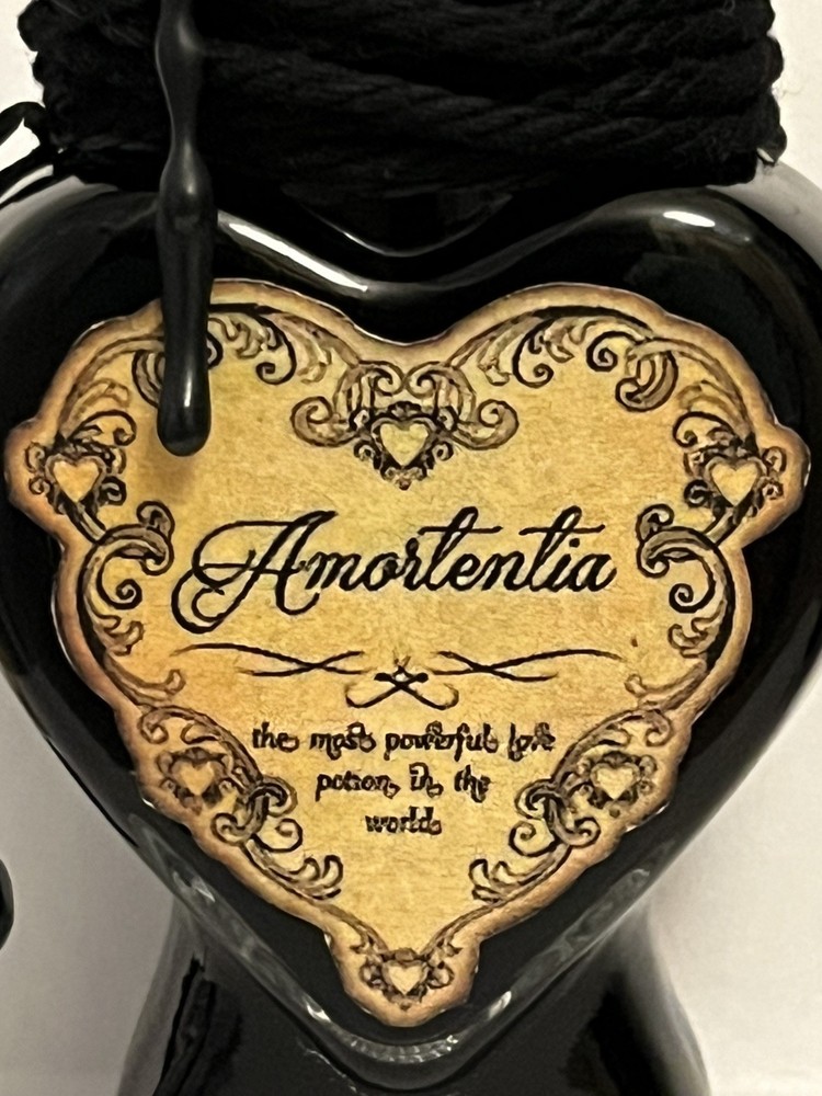 Potion Bottle Black Love Potion