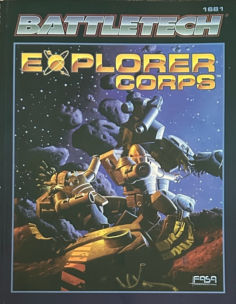 BattleTech Explorer Corps 1681 FASA 1996 Sourcebook