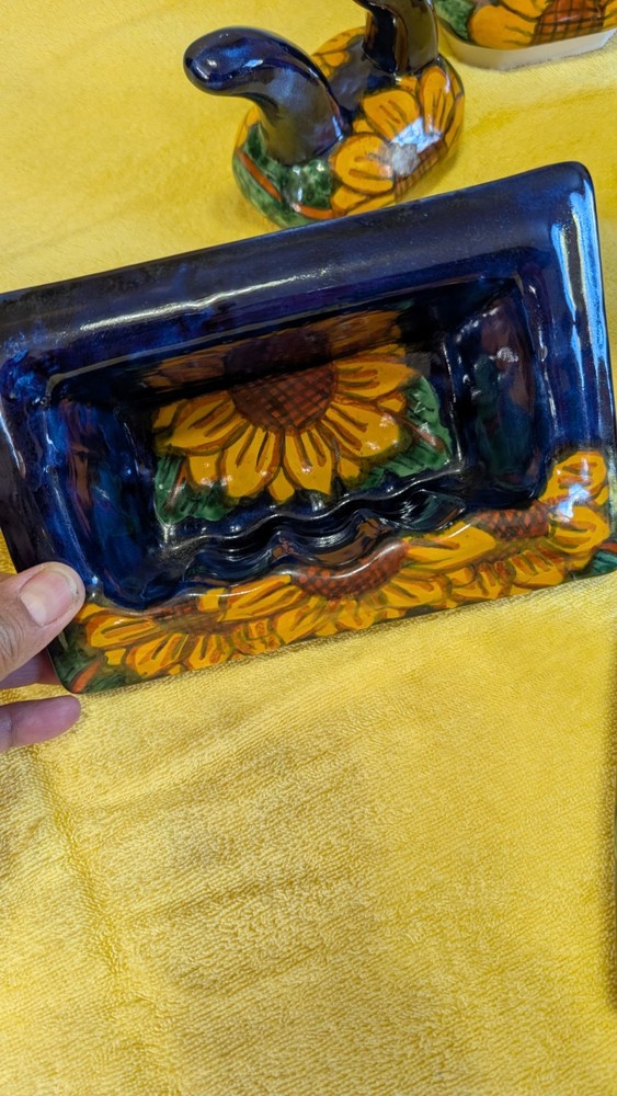 7 Piece Talavera Bathroom Set