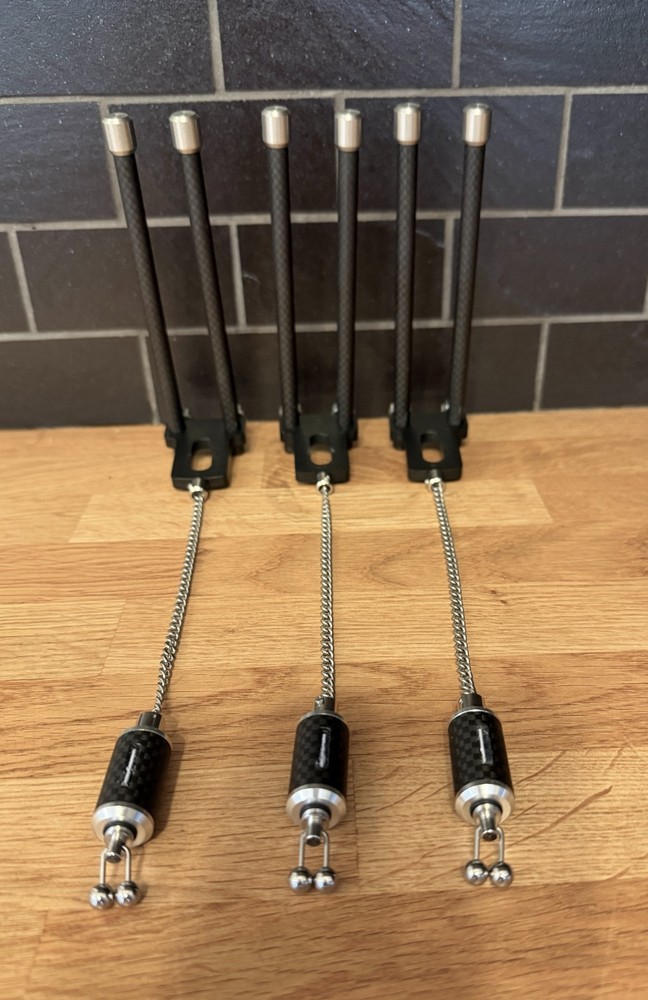 Custom Angling Solution Precision Point Carbon Snag Ears + Custom Carbon Bobbins