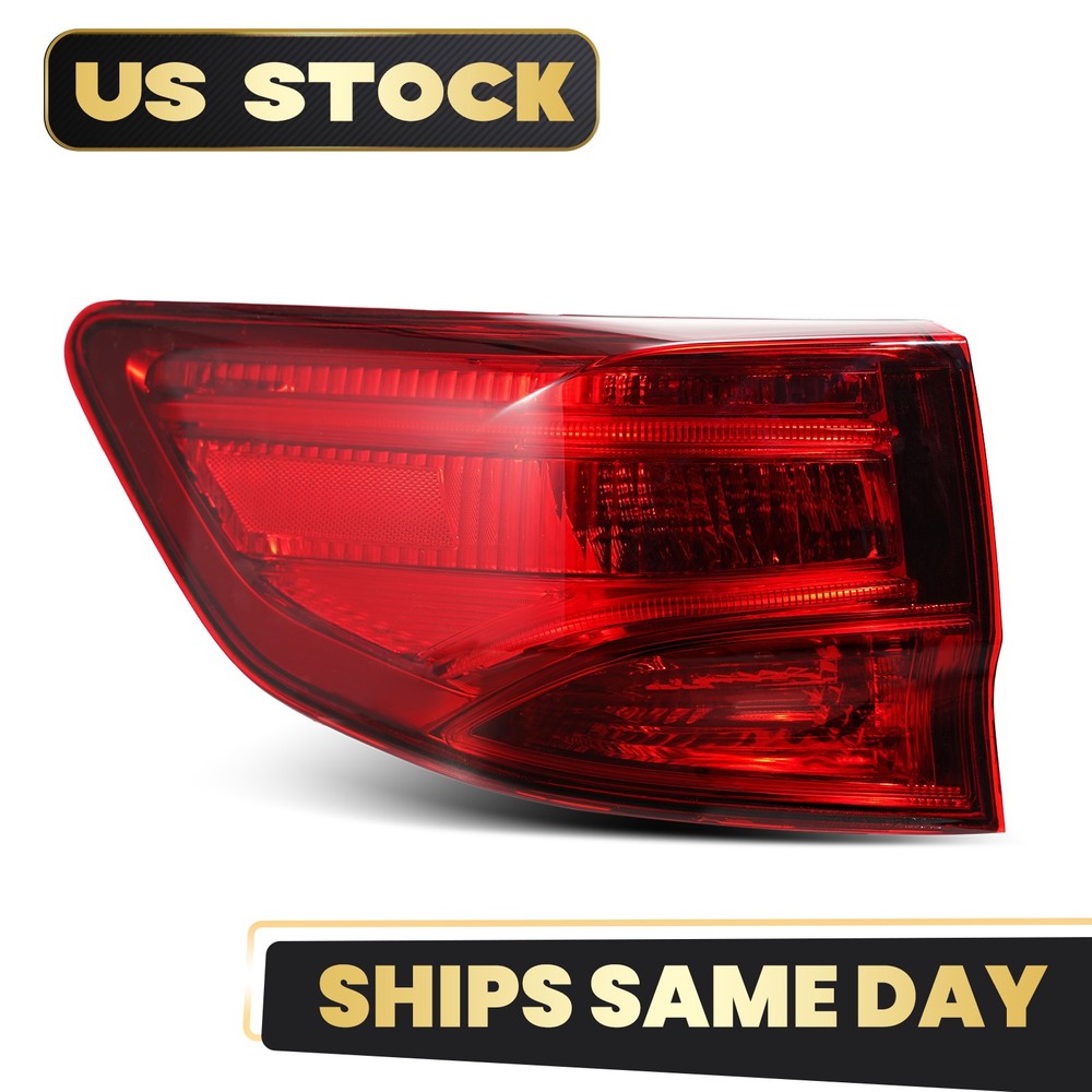 For 2014-2020 Acura Mdx Halogen Tail Light with Bulb Left Driver Side