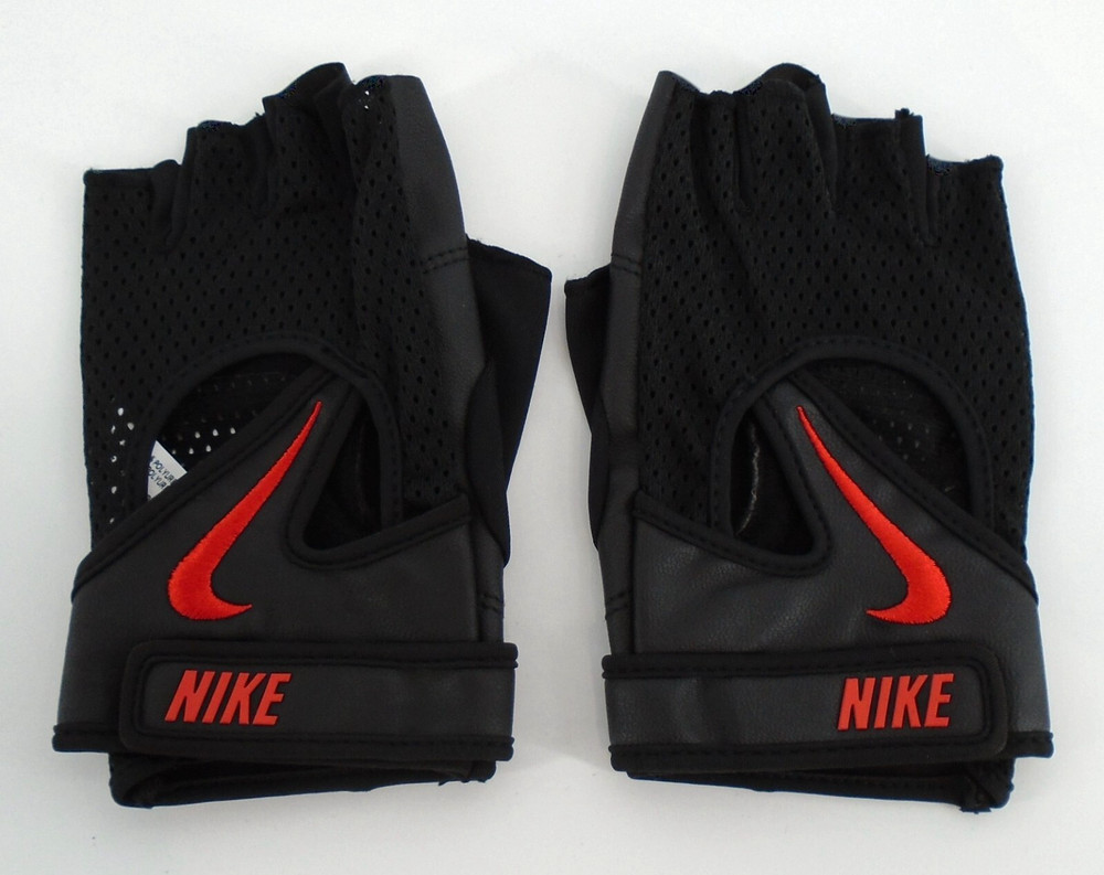 Nike Pro Elevate Training Gloves Women's Medium Black/Sunburst