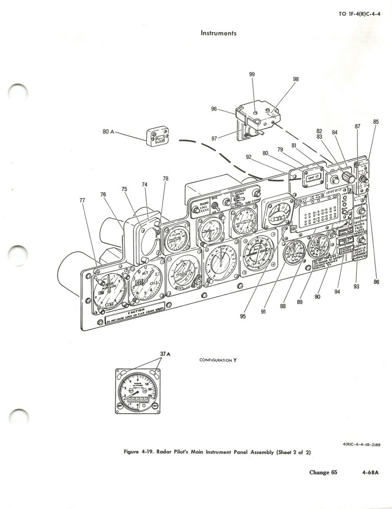RF-4C Phantom Electric, Electronic, Recon Systems Parts Catalog Flight Manual-CD