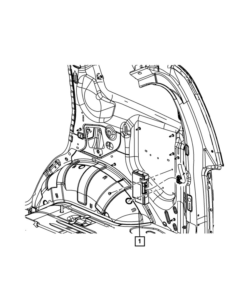 Genuine Mopar Telematics Module 5064986AL
