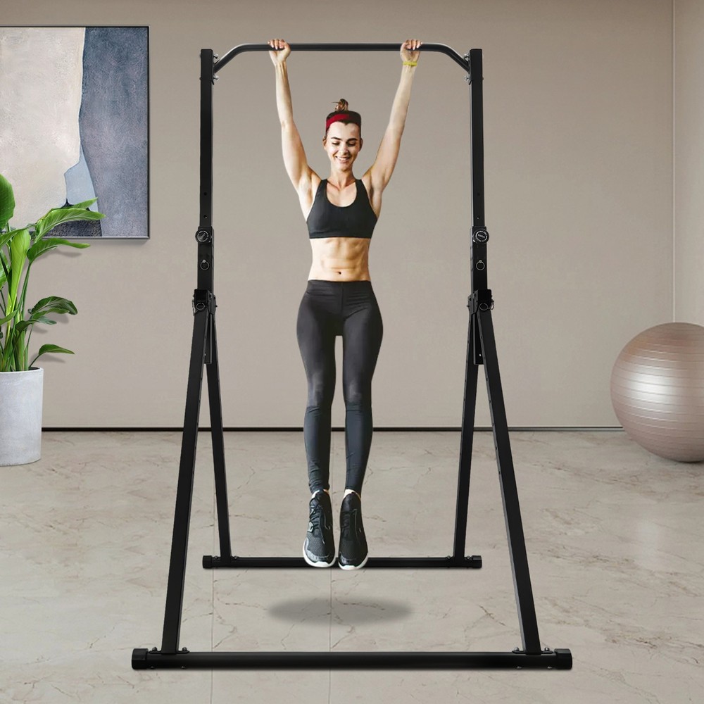 Triangular Pull Up Station Pull Up Bar Strength Training Device 200kg/440.92lbs