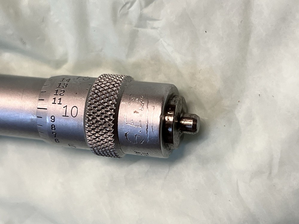 ***Starrett No.124 Inside Micrometer 2-8”/0.001 CLEAN&NICE***