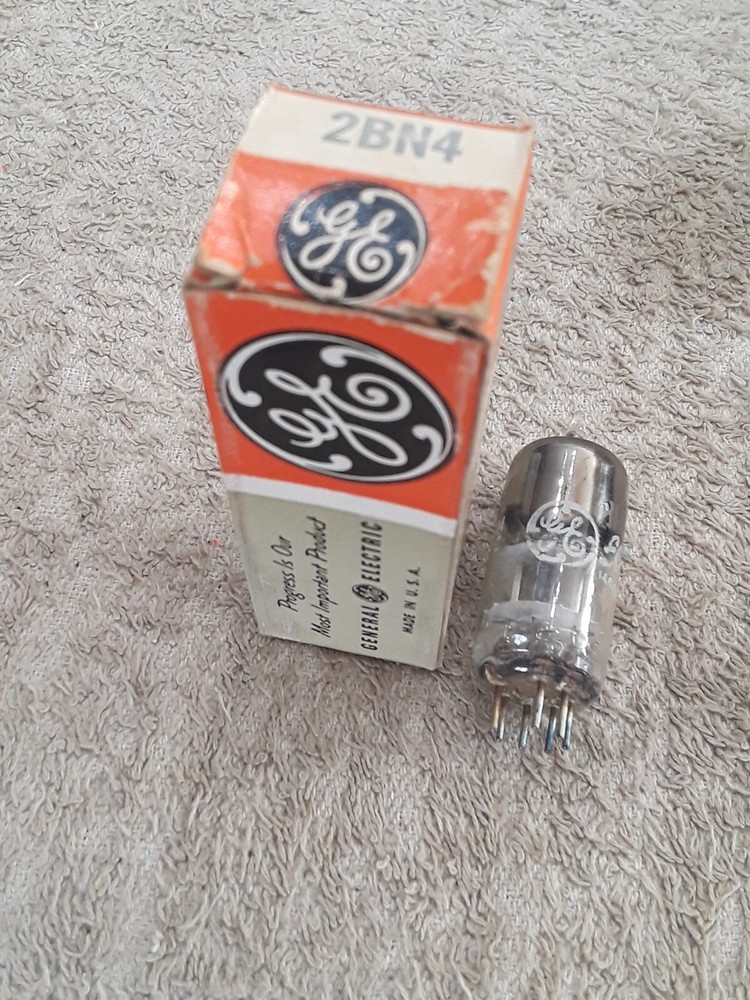 NOS GE 2BN4 Vacuum tube